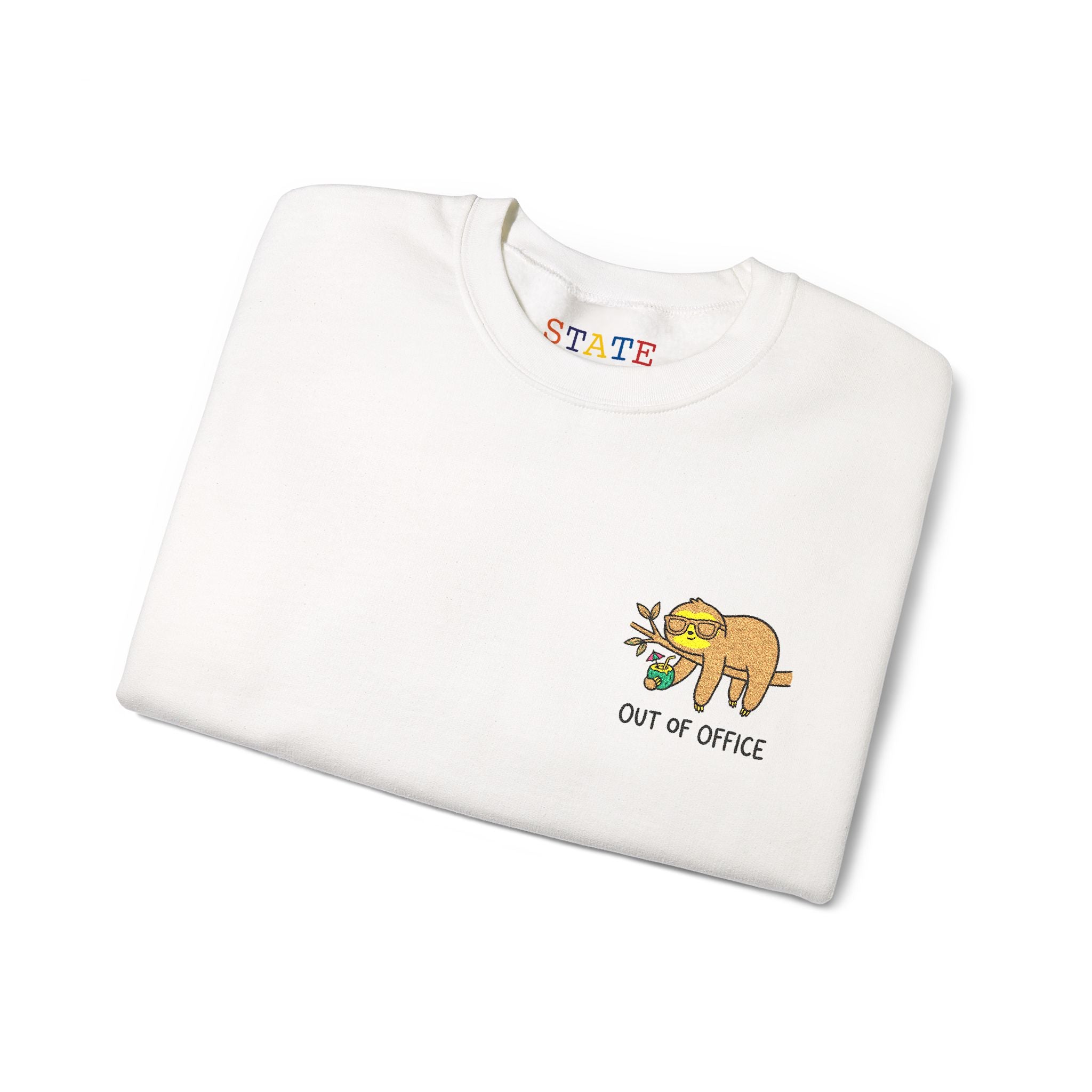 sloth - out of office | sweatshirt