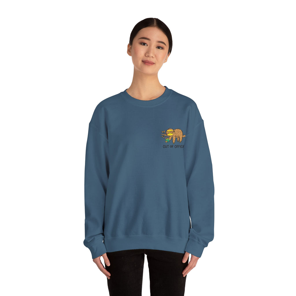sloth - out of office | sweatshirt