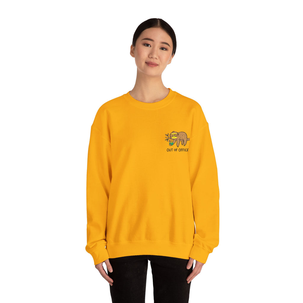 sloth - out of office | sweatshirt