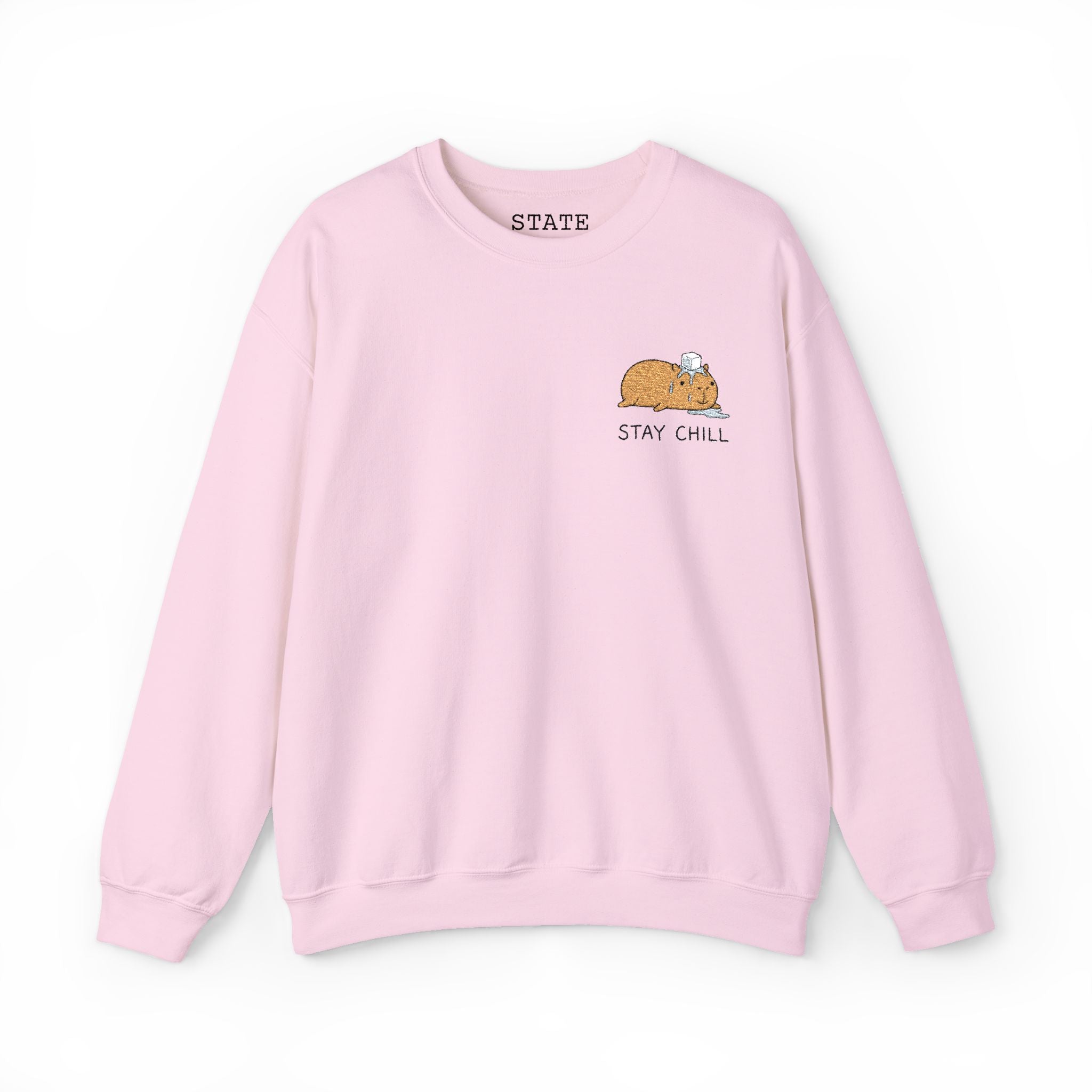 capybara - stay chill | sweatshirt