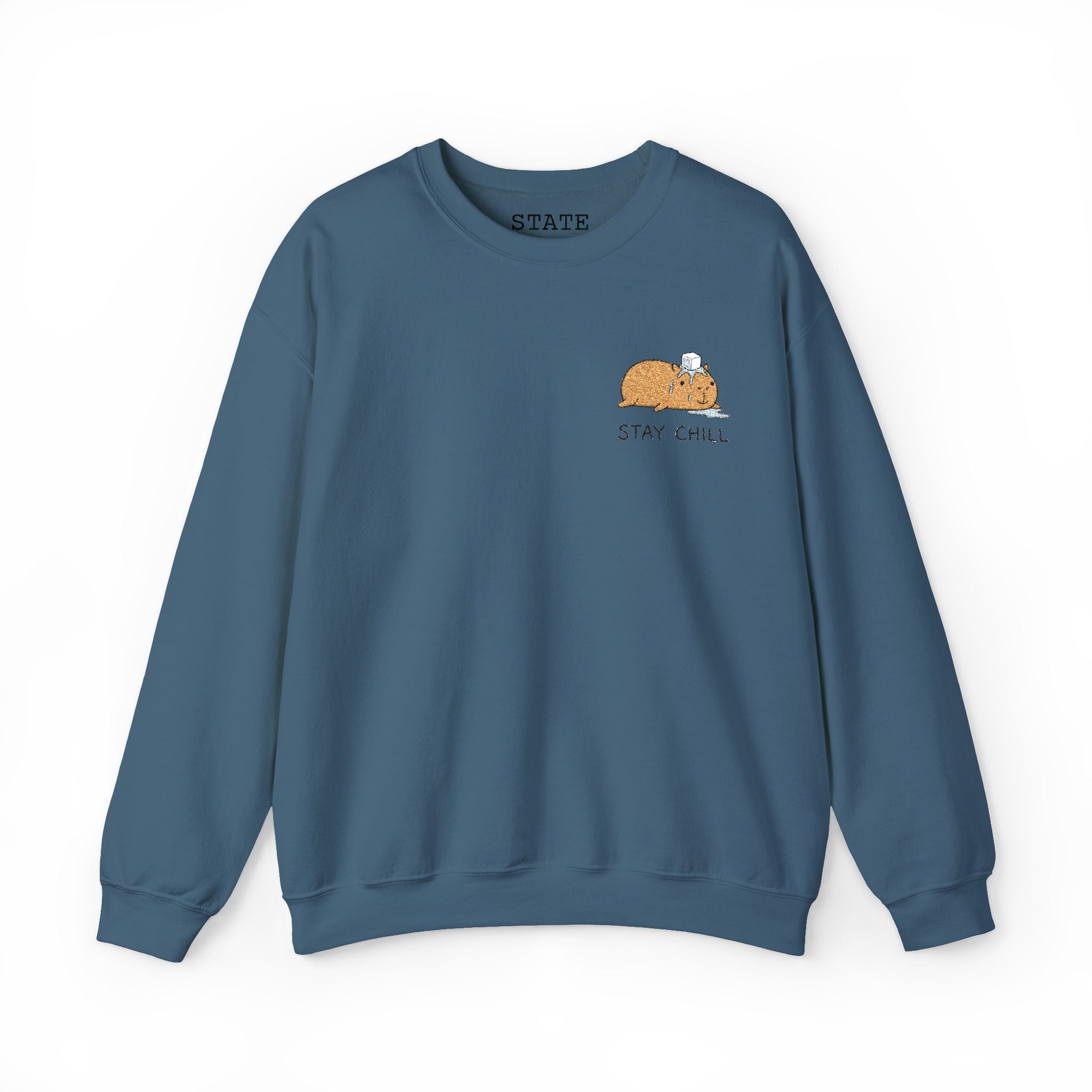 capybara - stay chill | sweatshirt