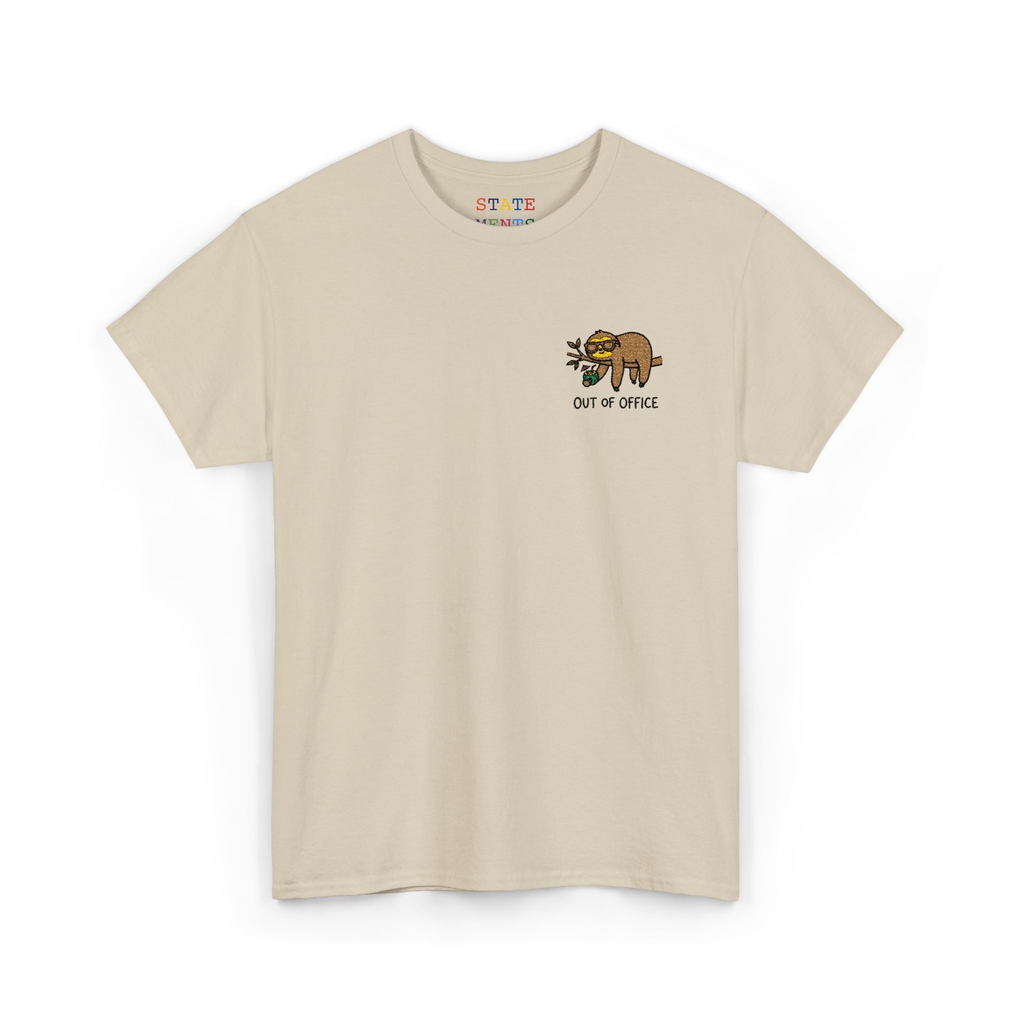 sloth - out of office | shirt