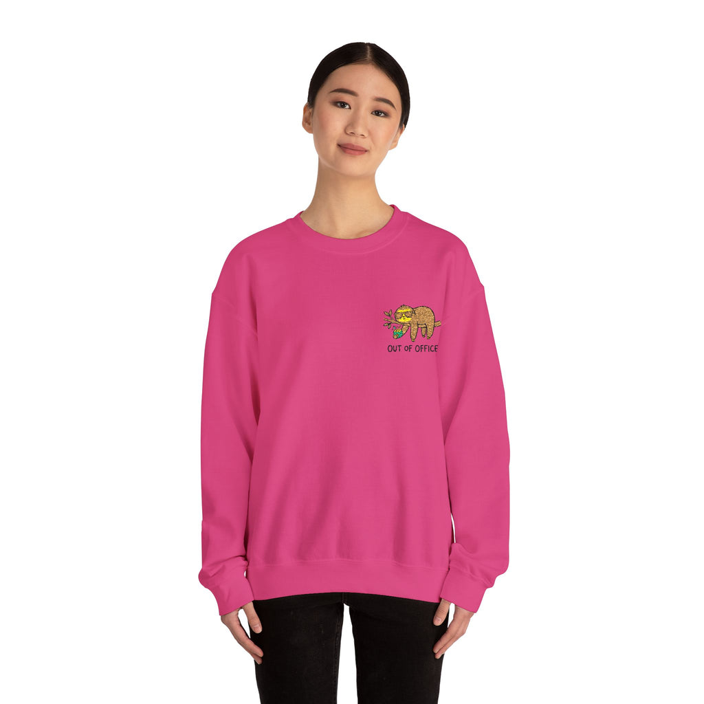 sloth - out of office | sweatshirt
