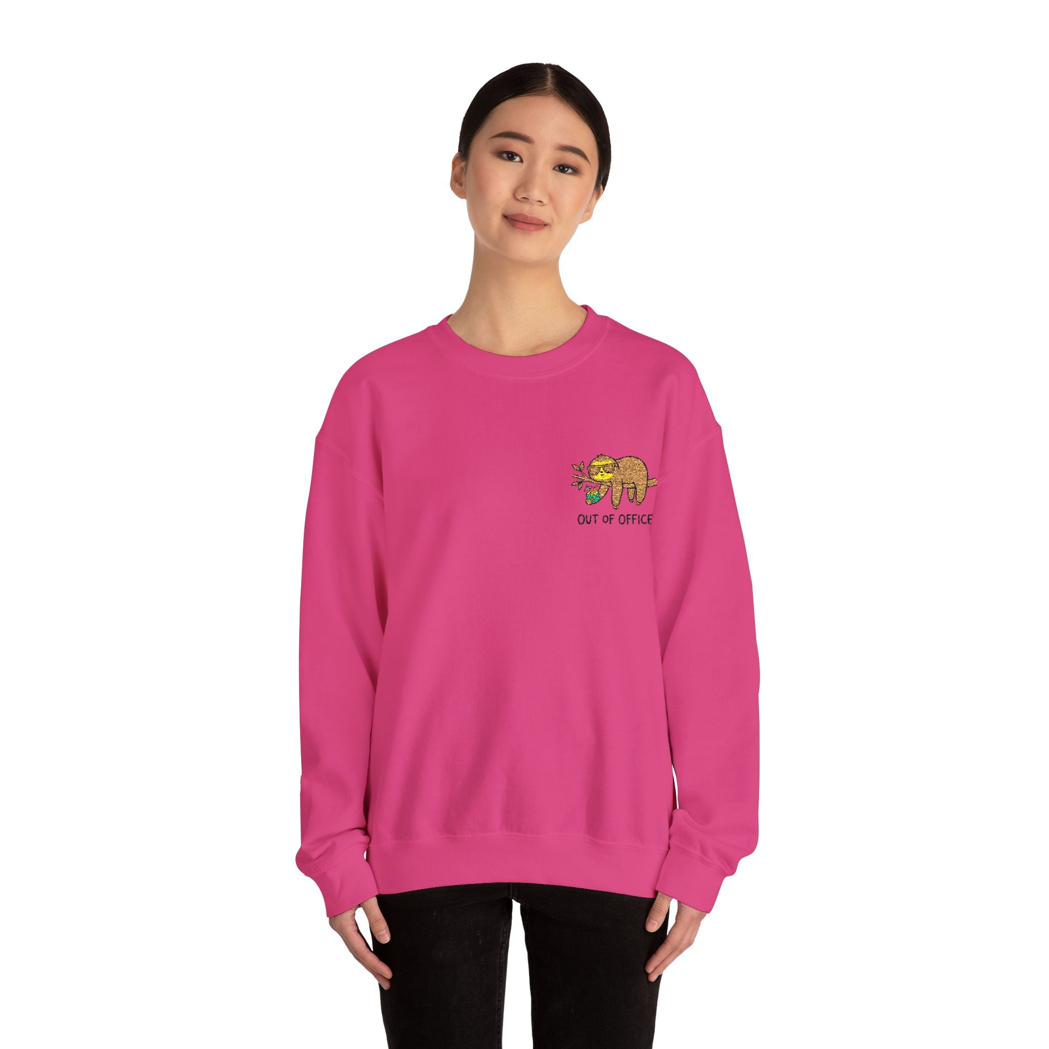 sloth - out of office | sweatshirt