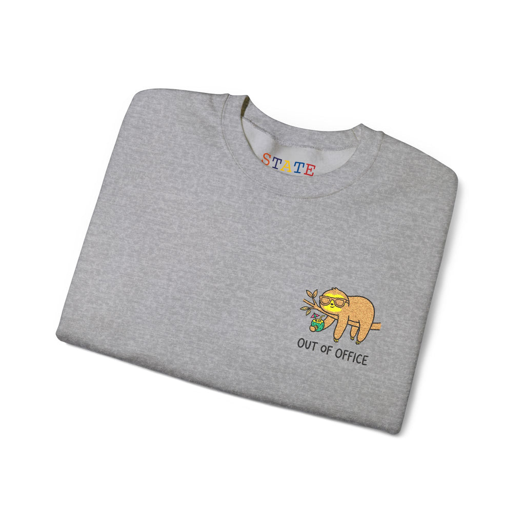 sloth - out of office | sweatshirt