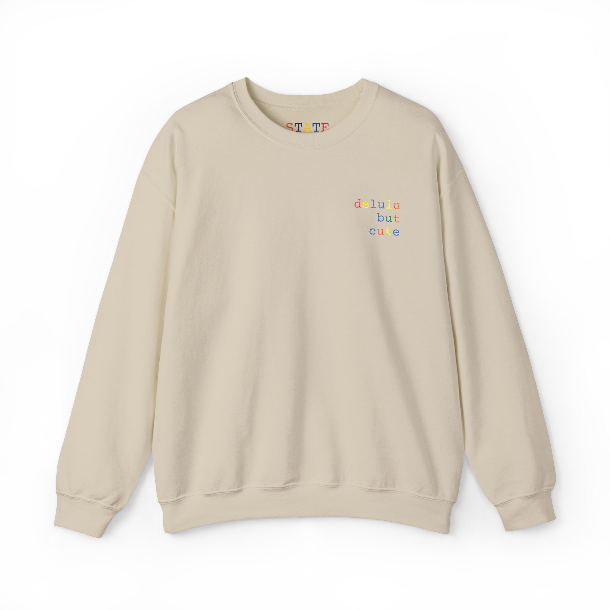 delulu but cute | sweatshirt