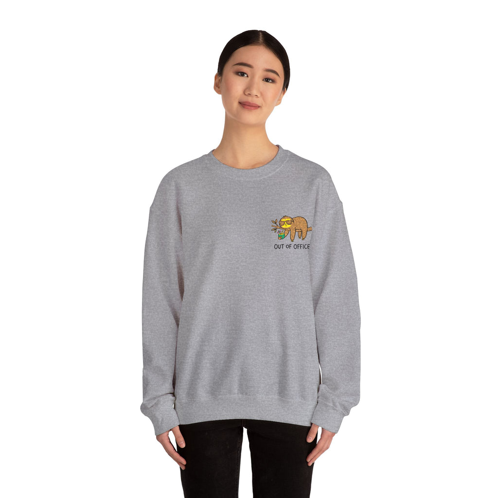 sloth - out of office | sweatshirt