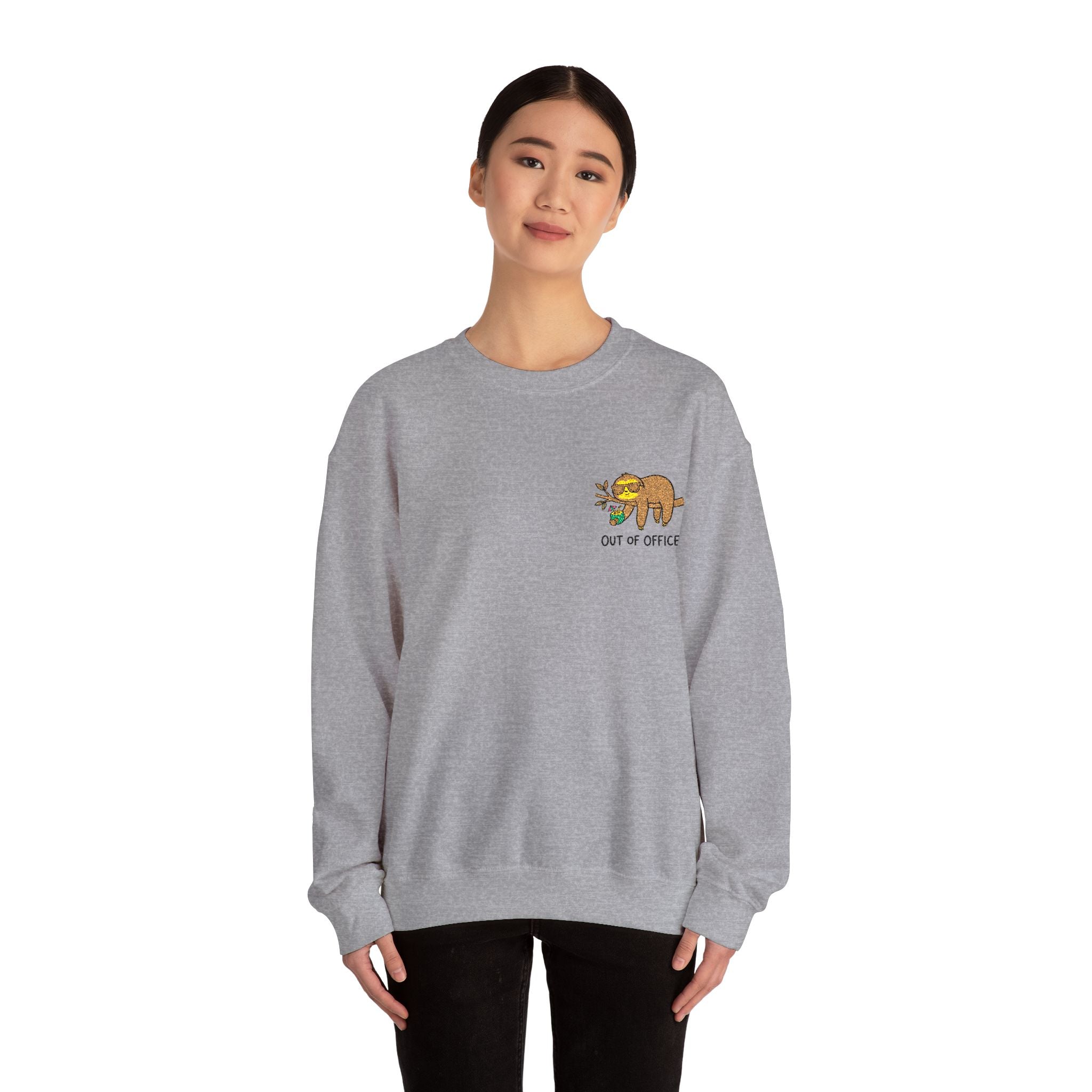 sloth - out of office | sweatshirt