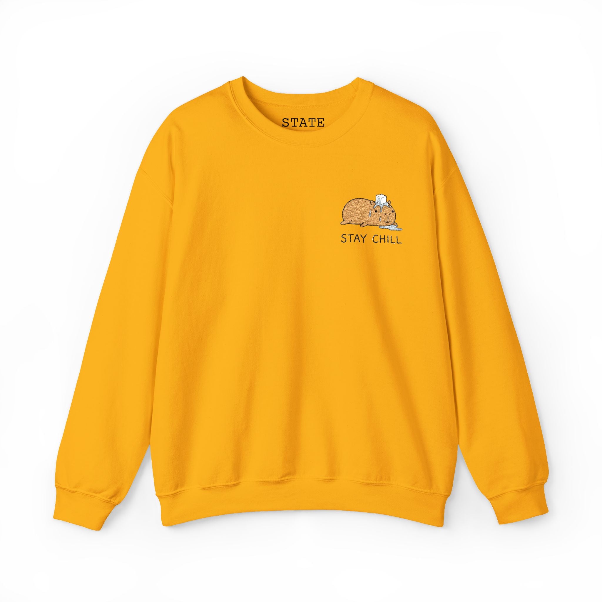 capybara - stay chill | sweatshirt