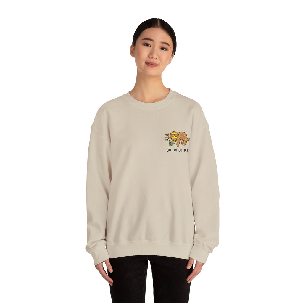 sloth - out of office | sweatshirt