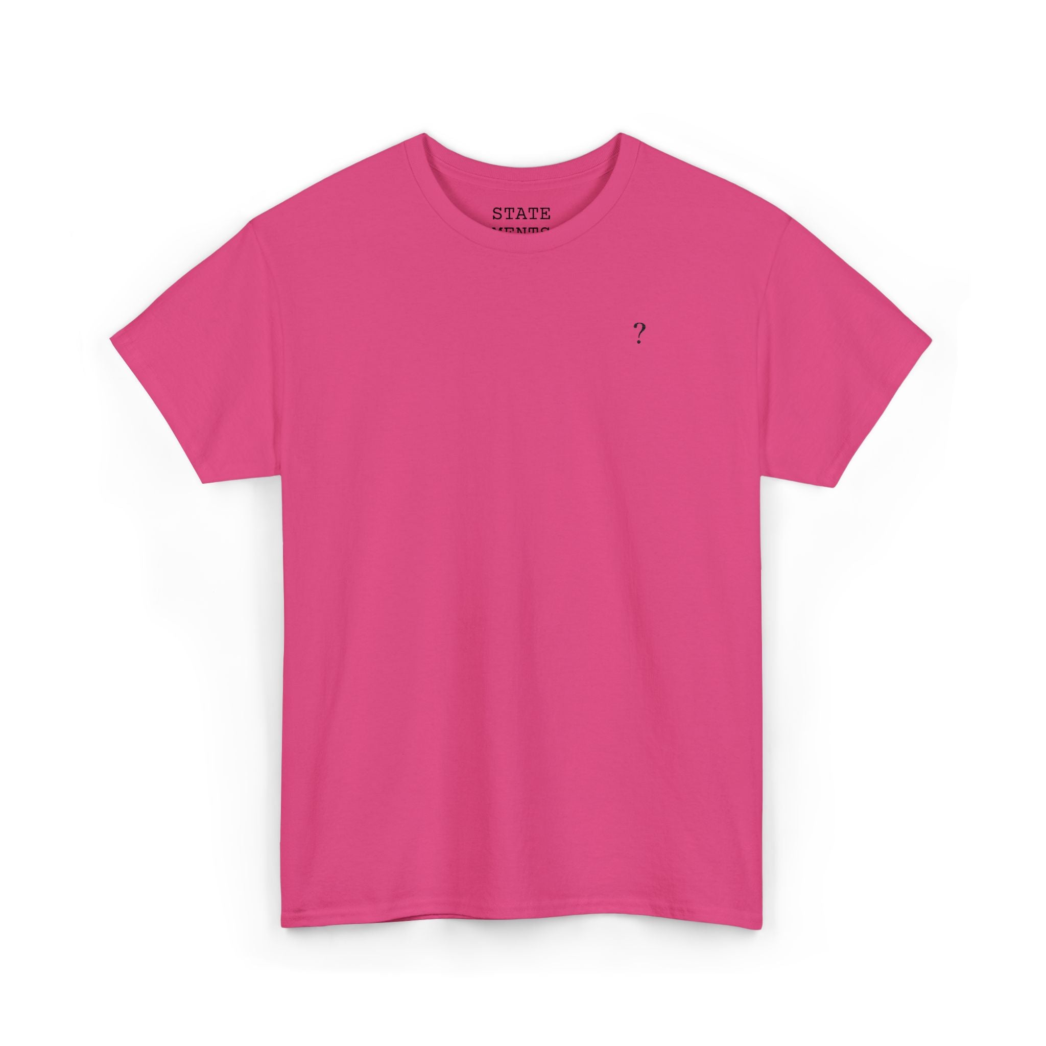 question mark | shirt