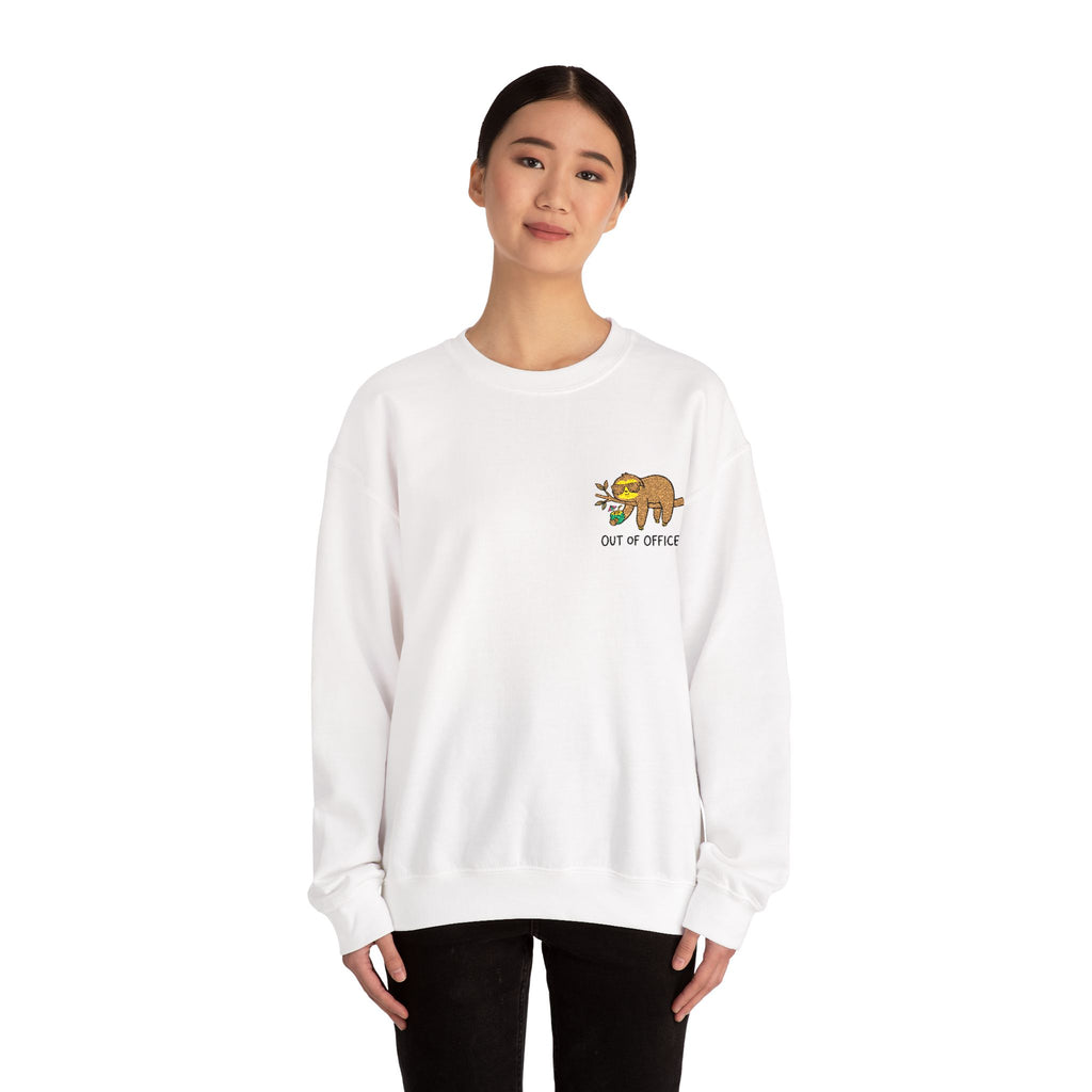 sloth - out of office | sweatshirt