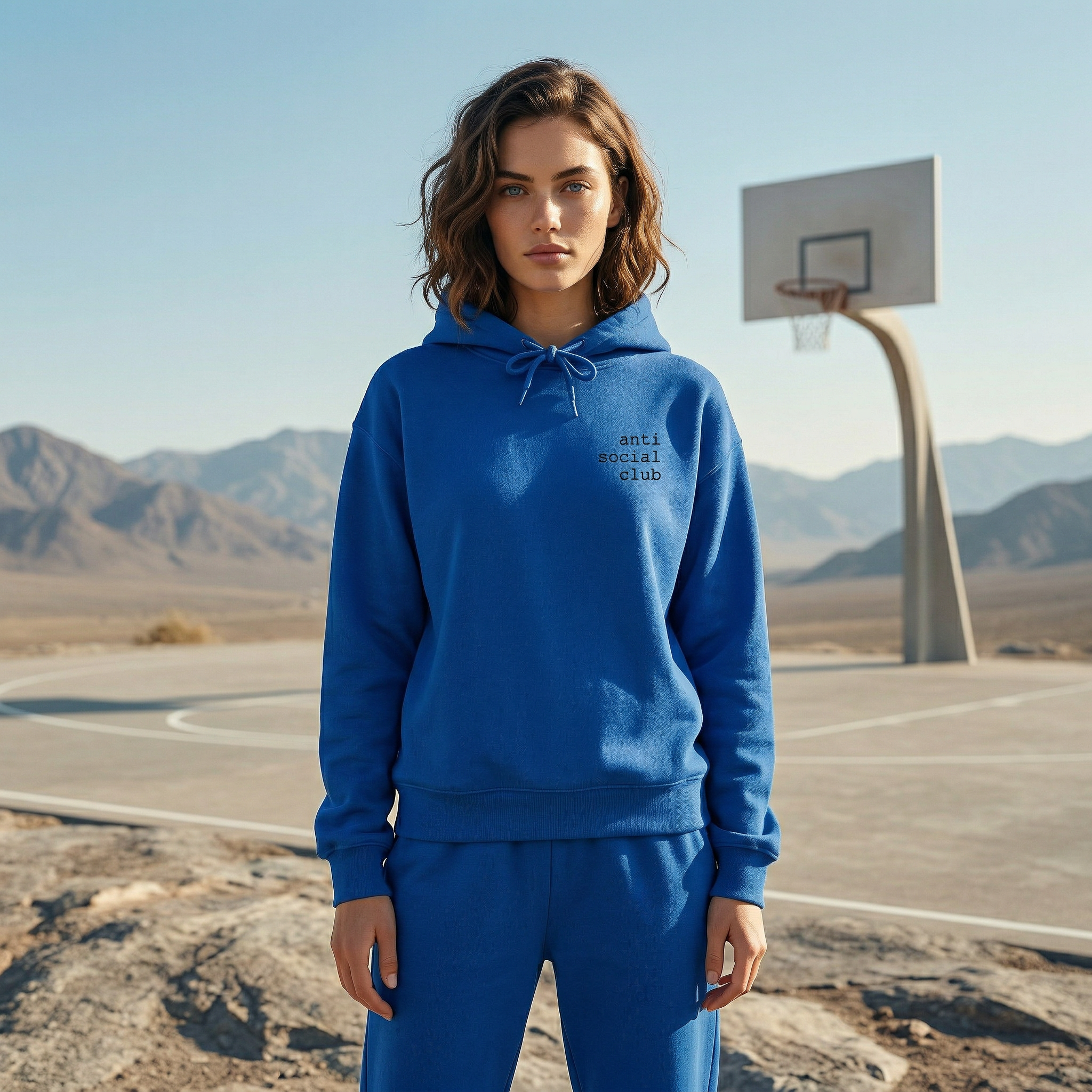 anti social club | hoodie