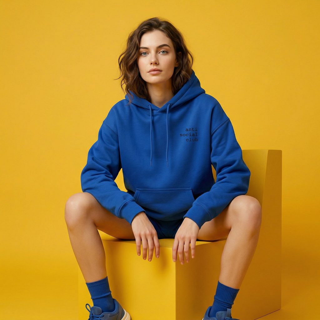 anti social club | hoodie