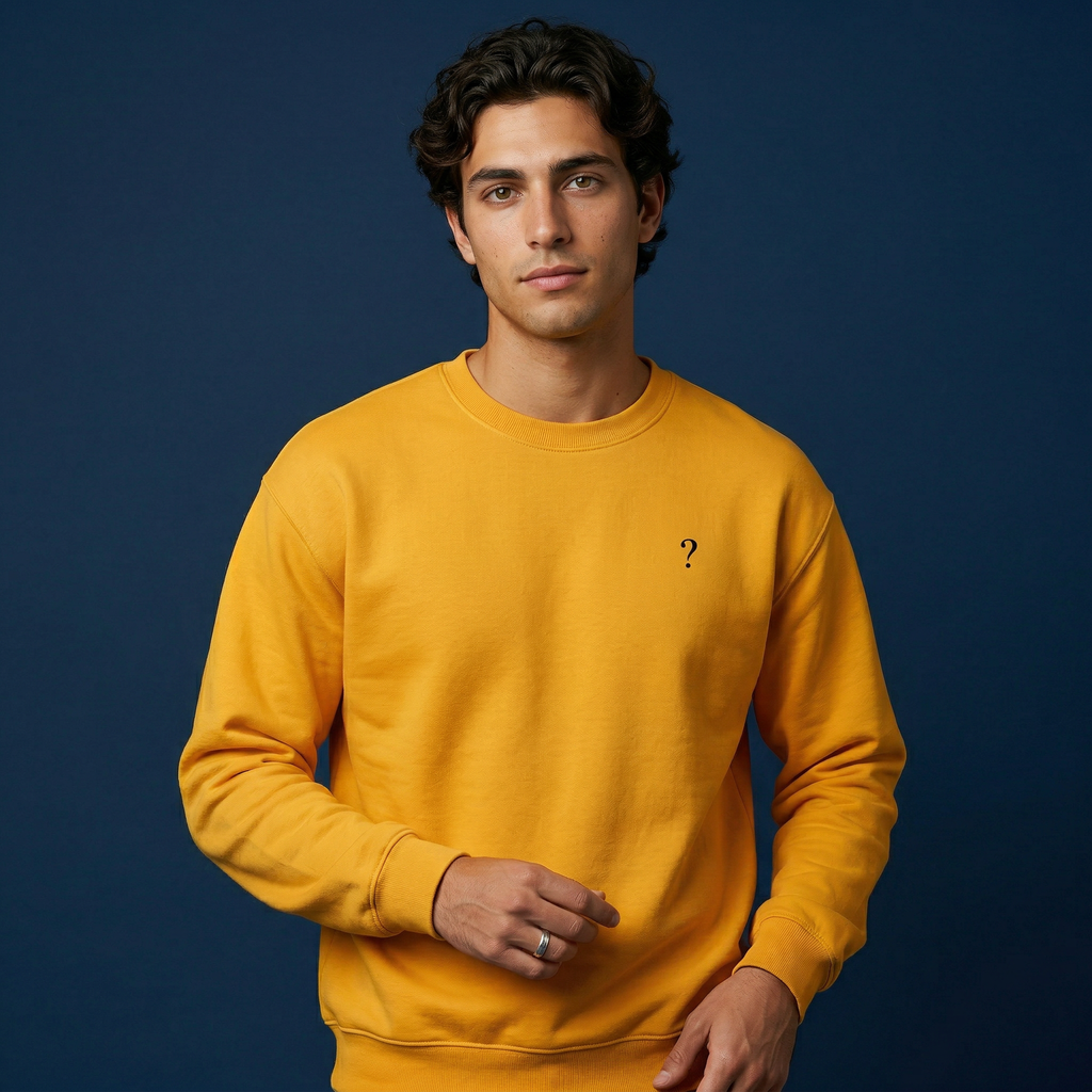 question mark | sweatshirt