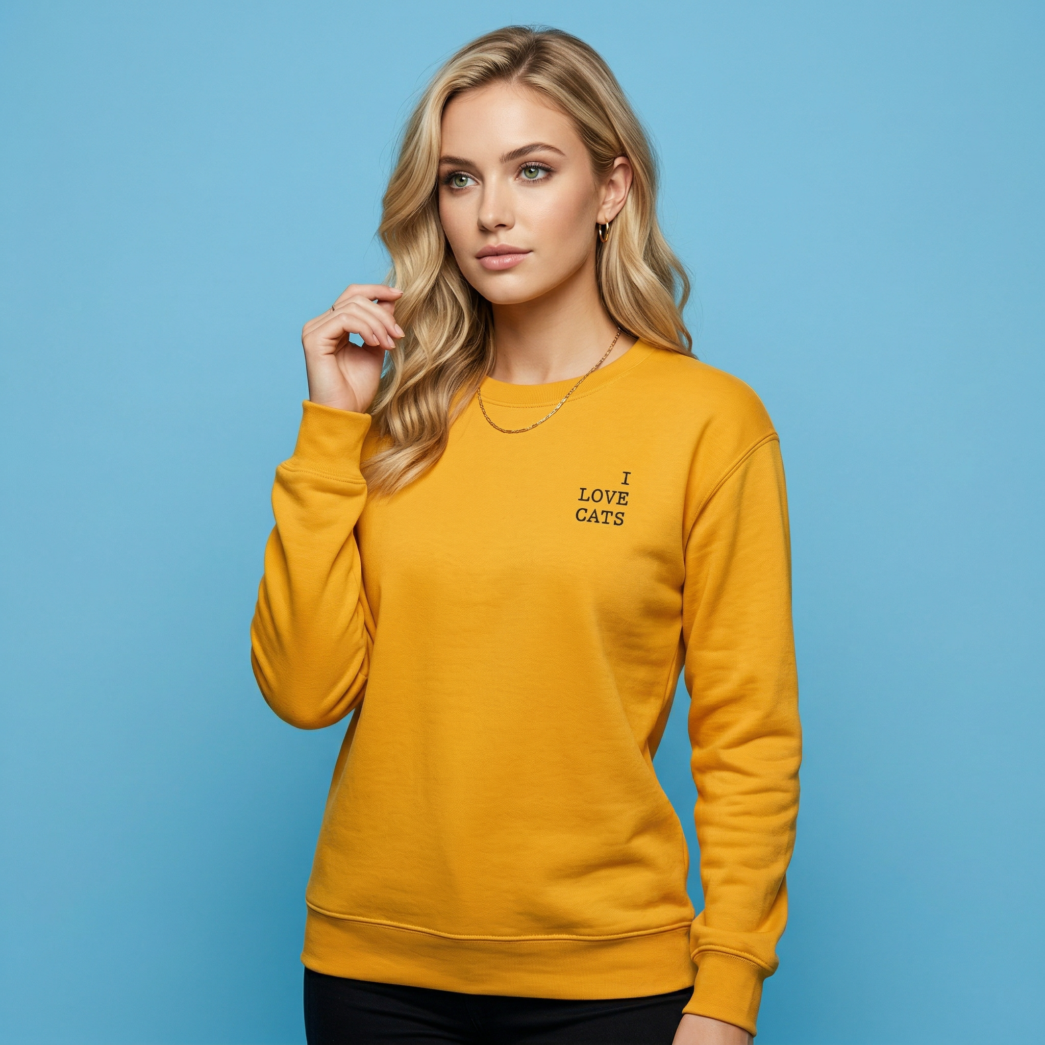 i love cats | sweatshirt