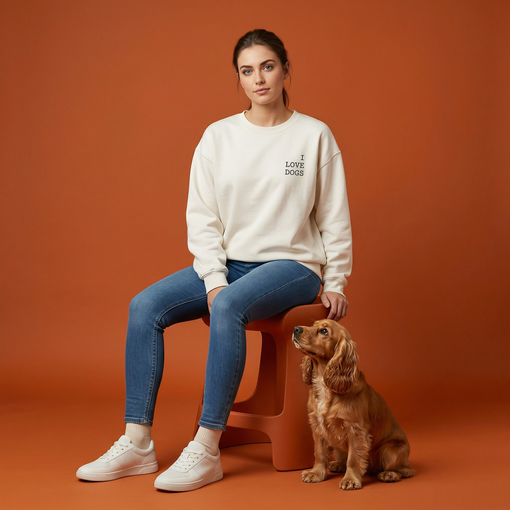 i love dogs | sweatshirt