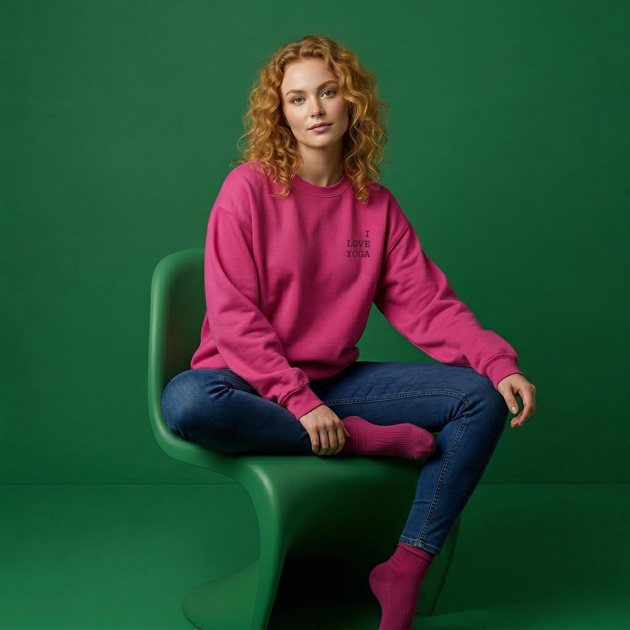 i love yoga | sweatshirt