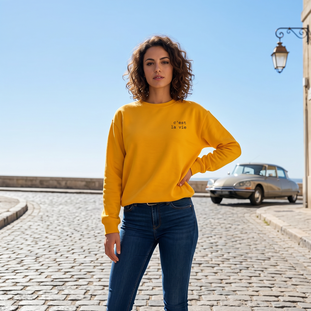 c'est la vie | sweatshirt