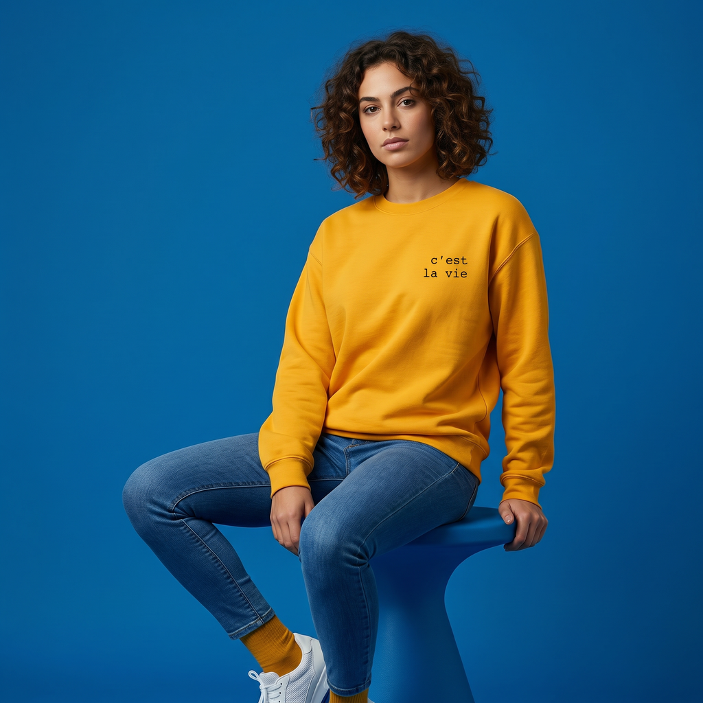 c'est la vie | sweatshirt