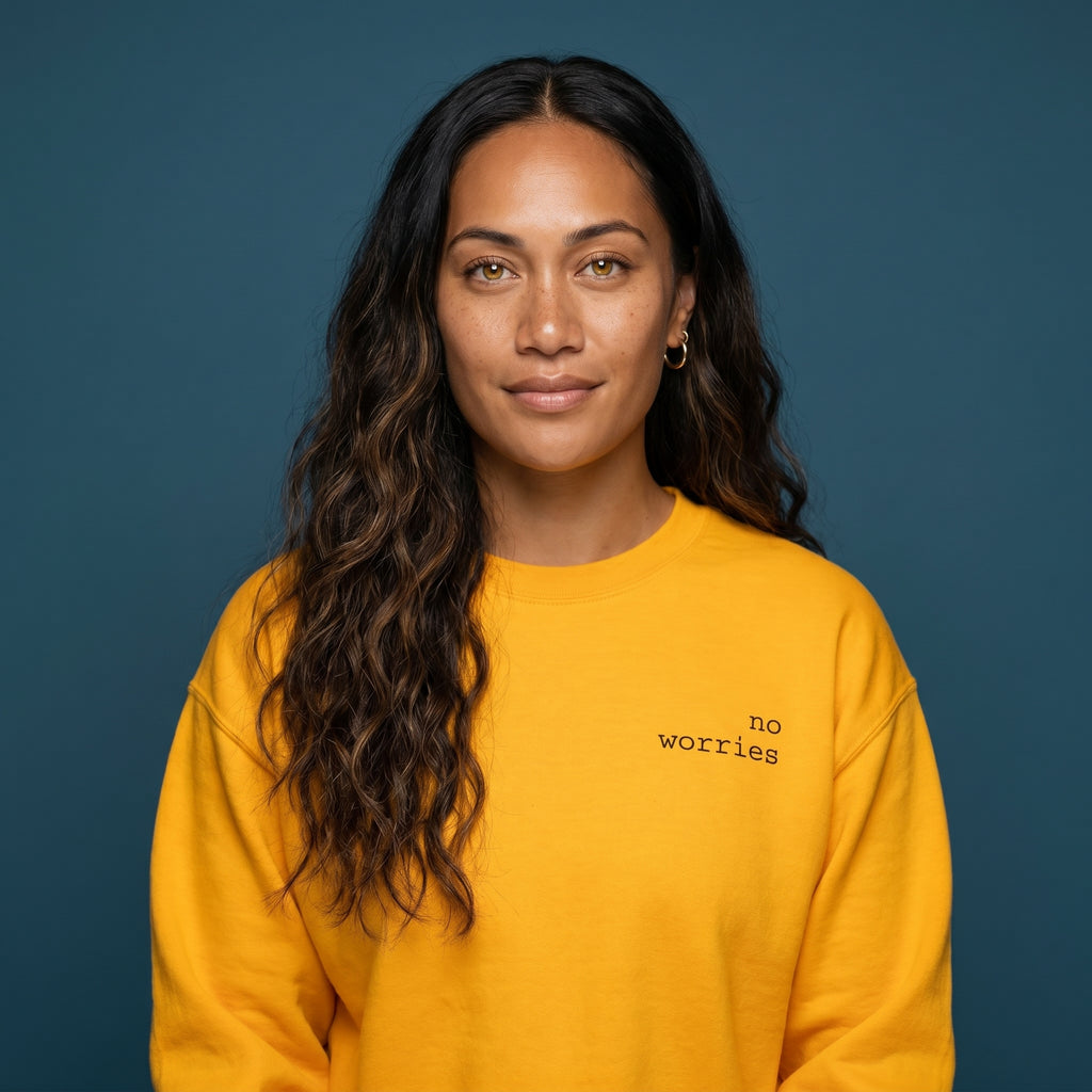 no worries | sweatshirt