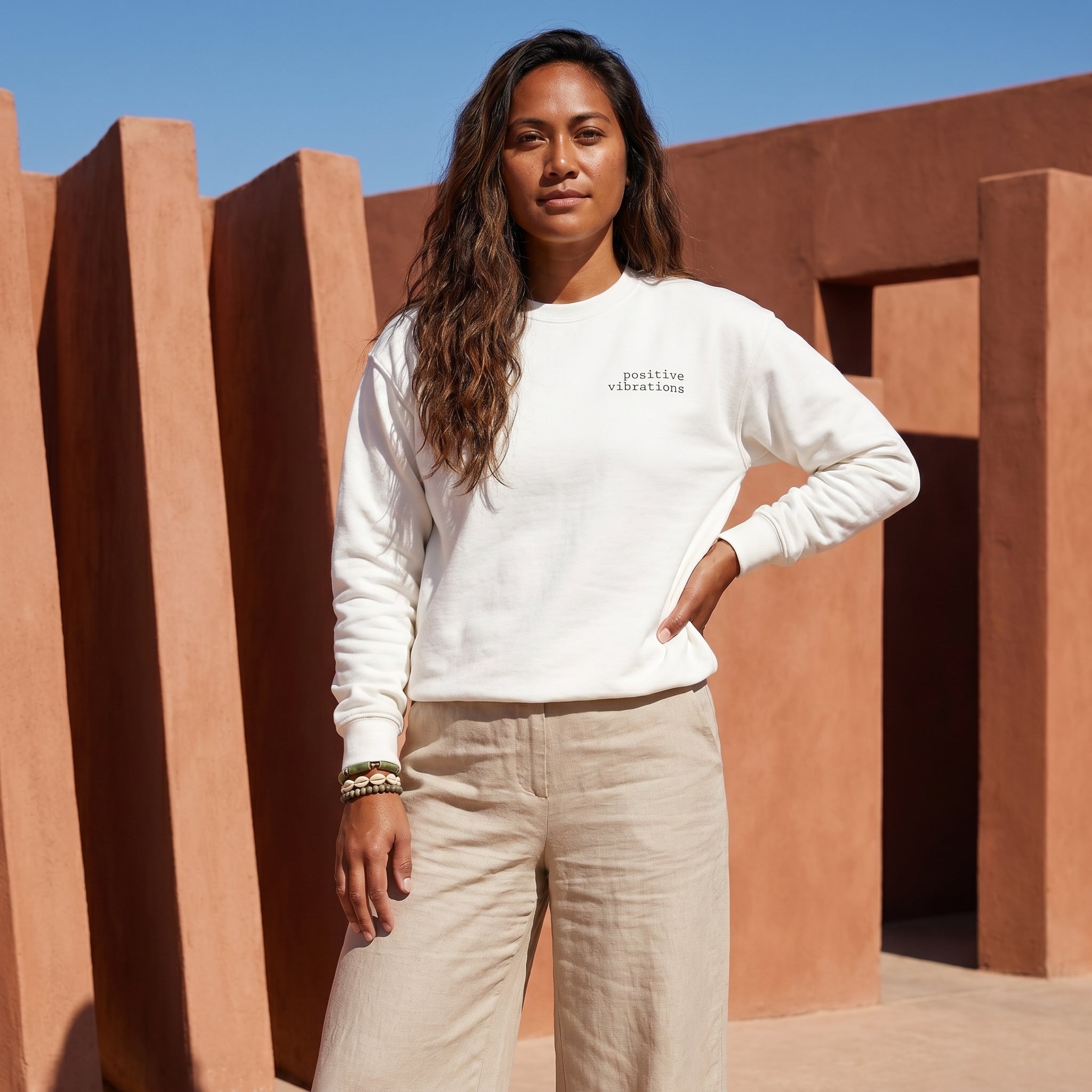 positive vibrations | sweatshirt
