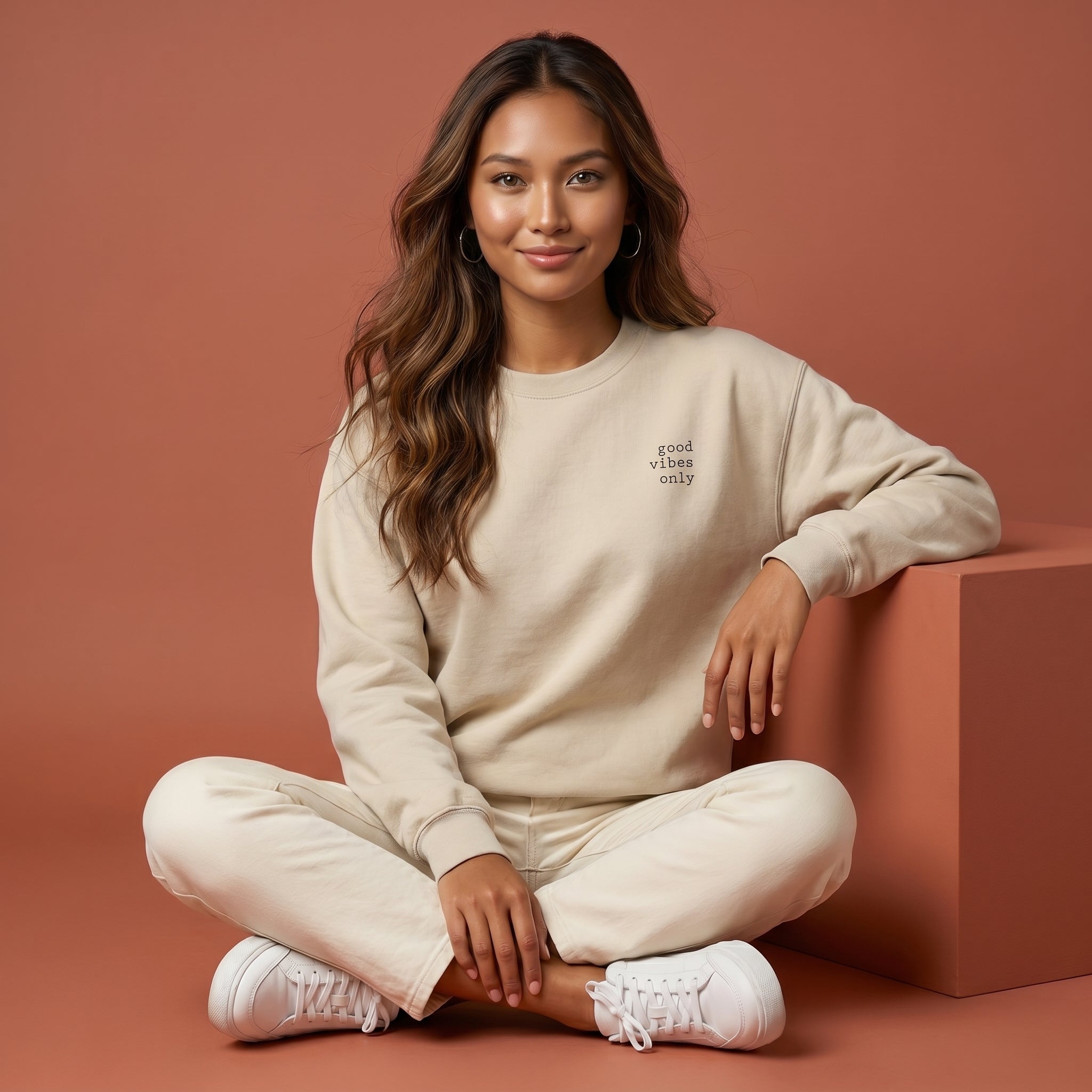 good vibes only | sweatshirt