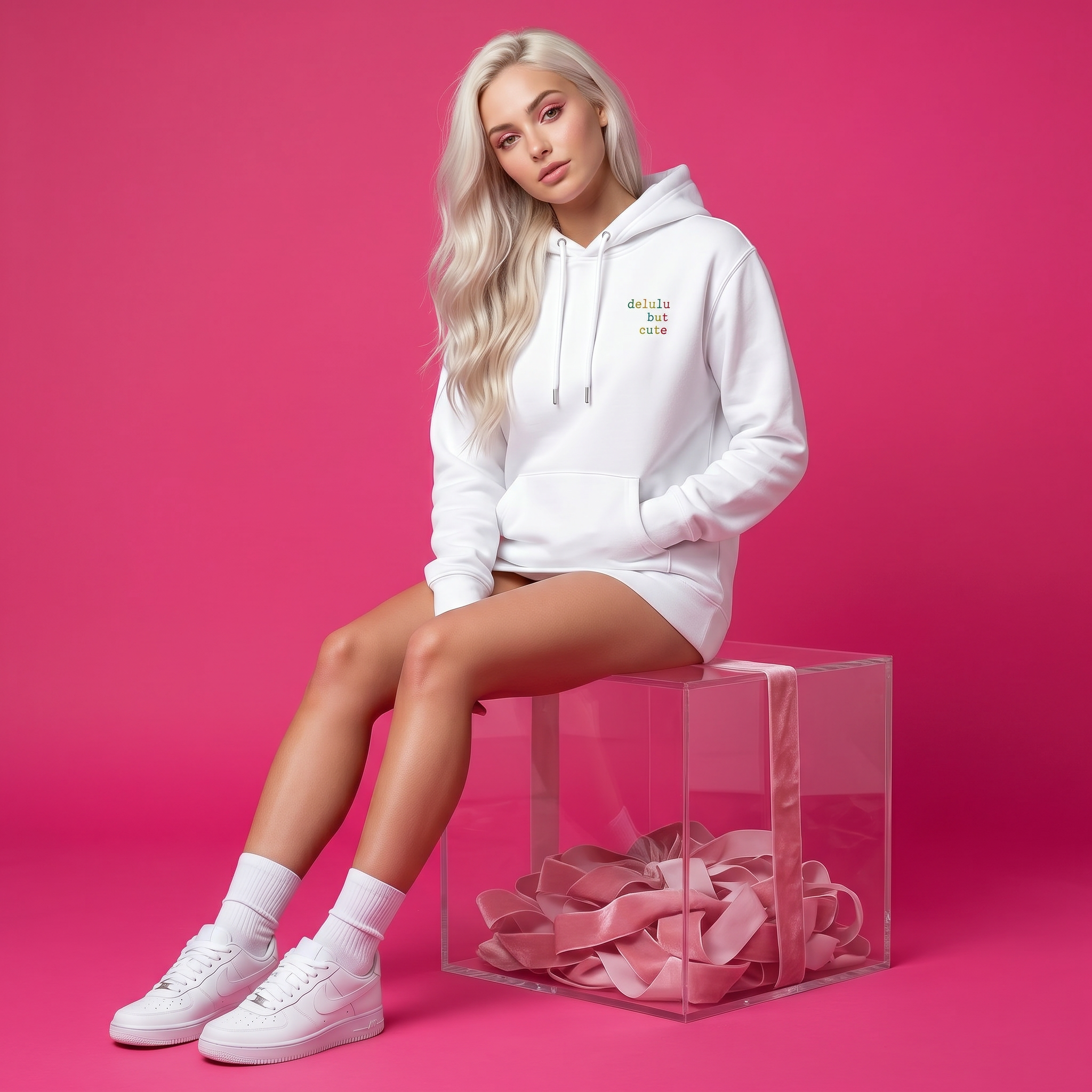 delulu but cute | hoodie