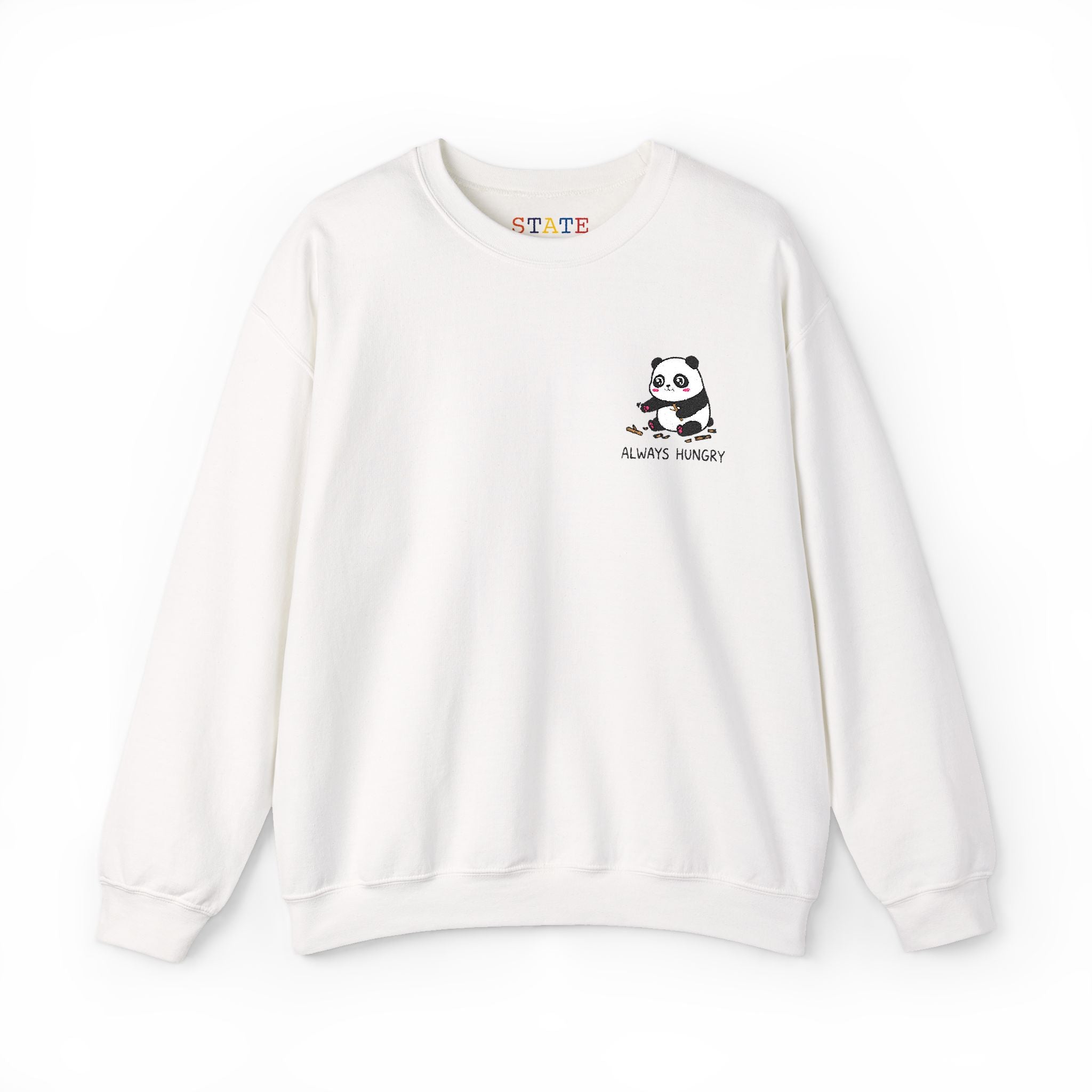 panda - always hungry | sweatshirt