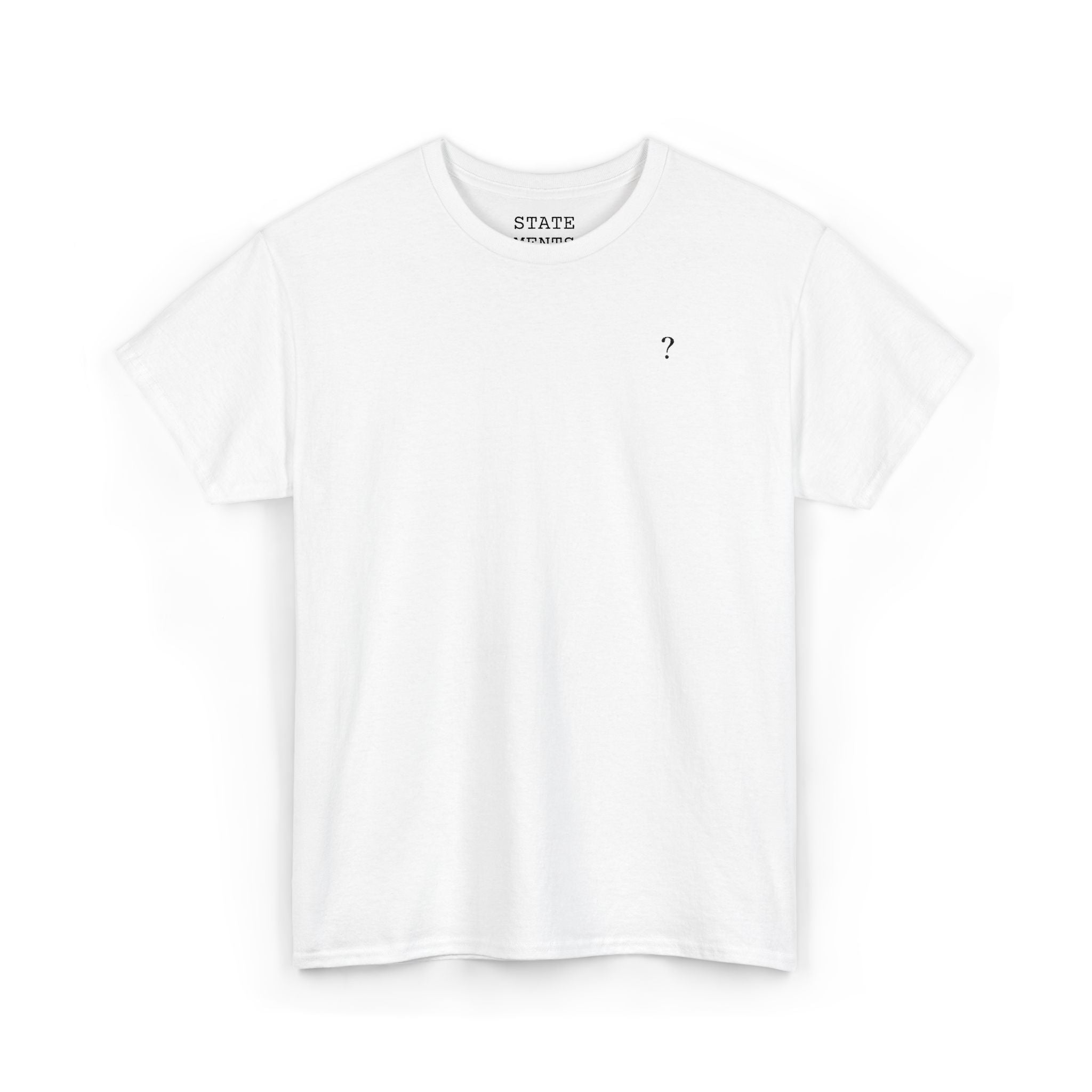 question mark | shirt