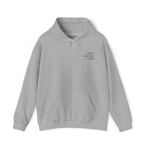 anti social club | hoodie