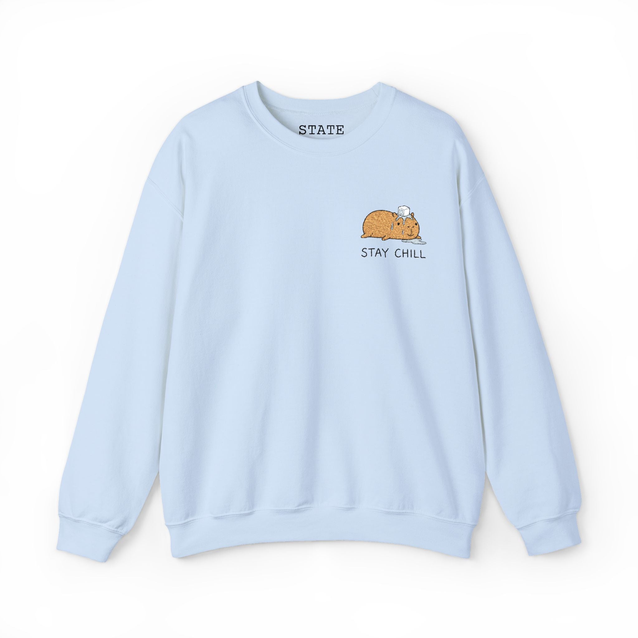 capybara - stay chill | sweatshirt