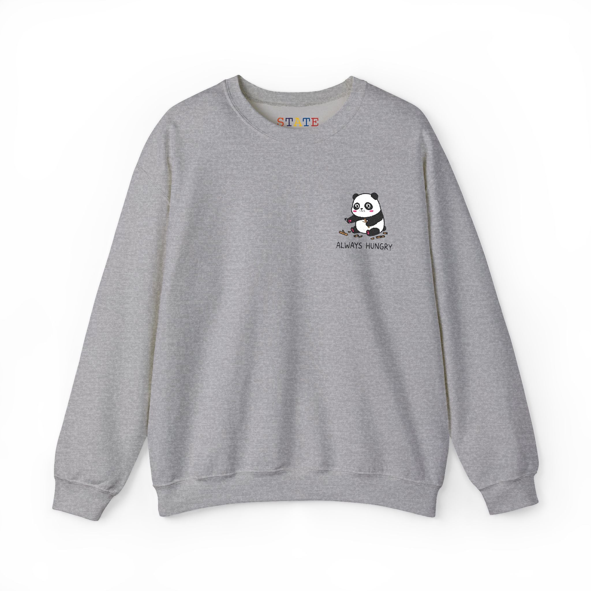 panda - always hungry | sweatshirt