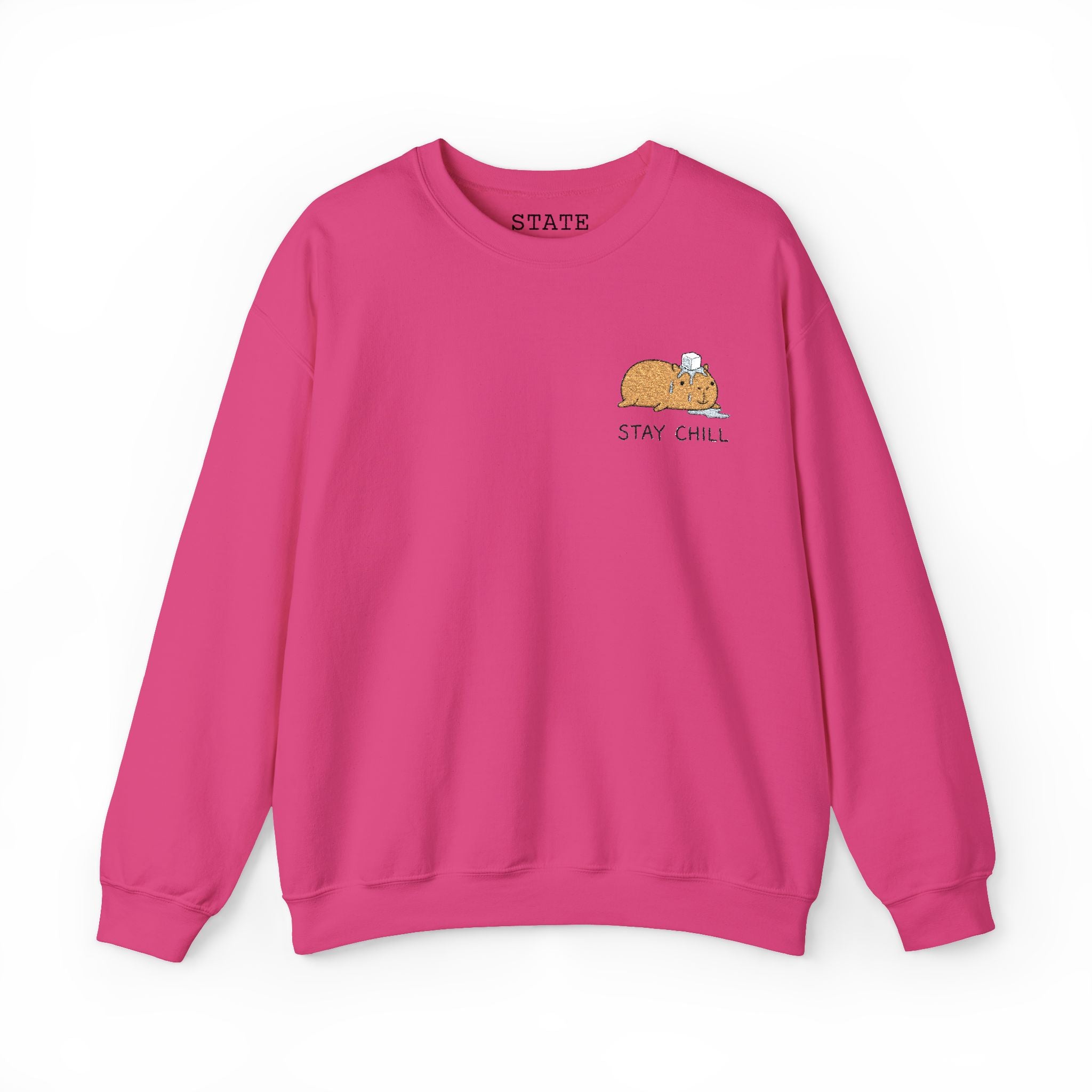 capybara - stay chill | sweatshirt