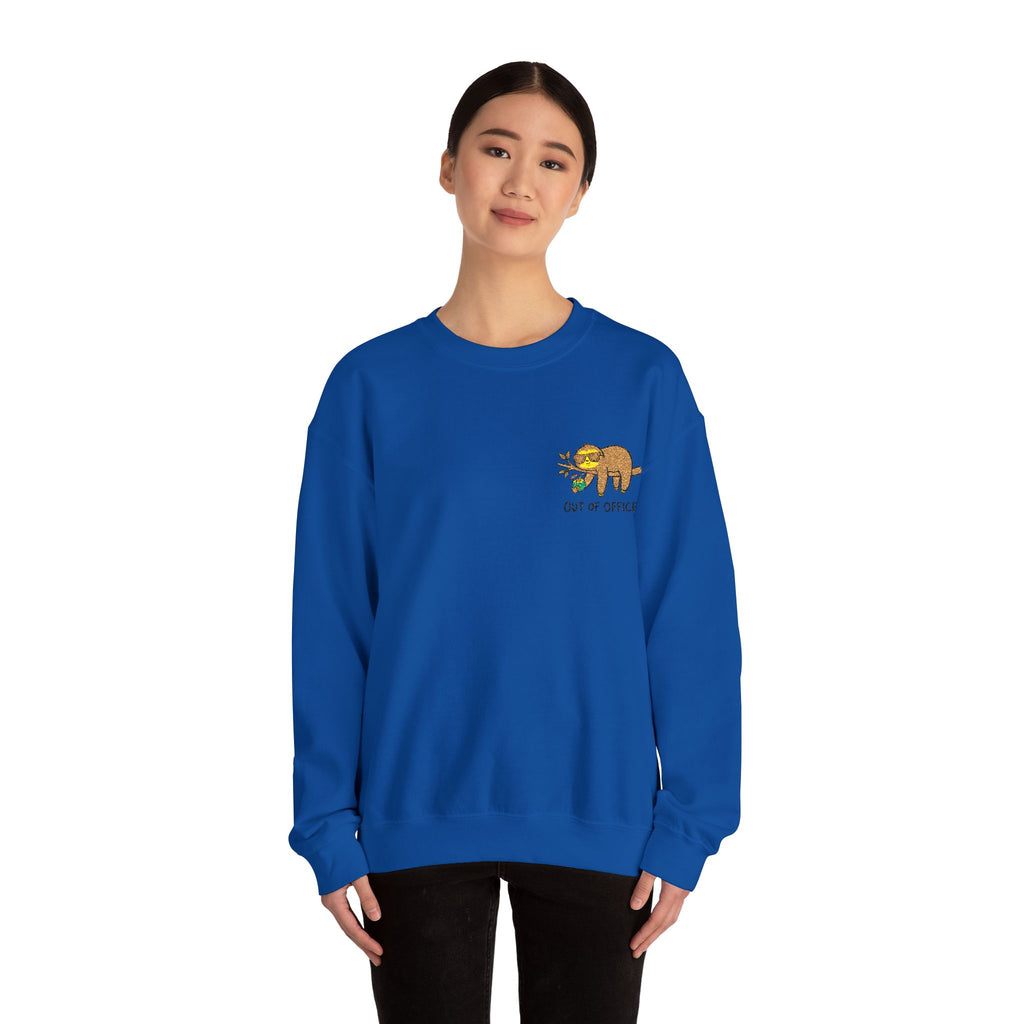 sloth - out of office | sweatshirt