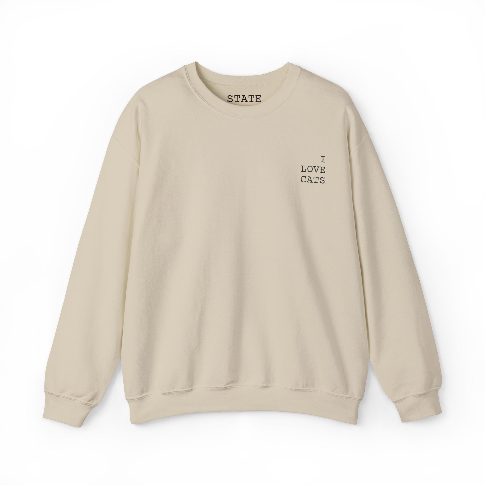 i love cats | sweatshirt