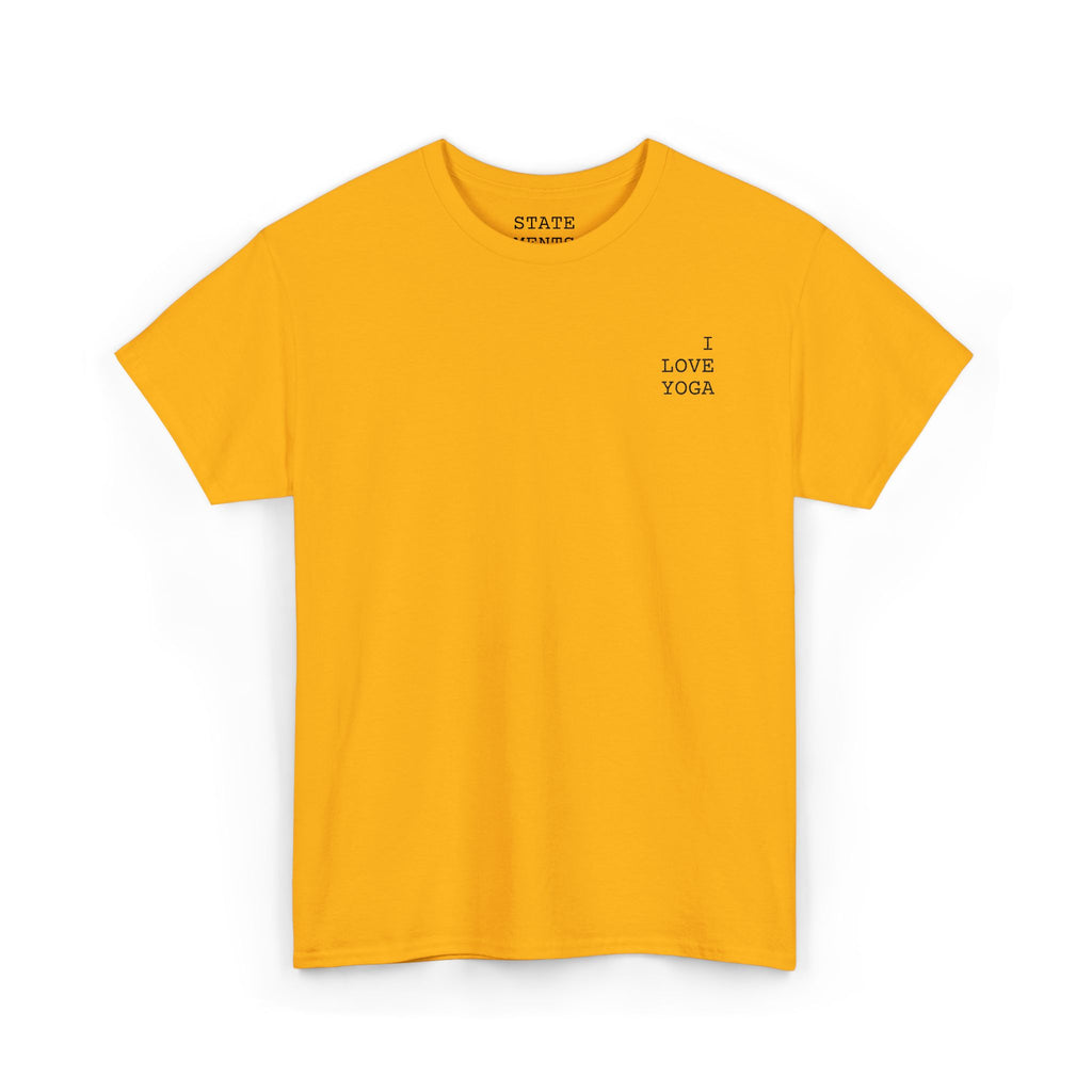 i love yoga | shirt