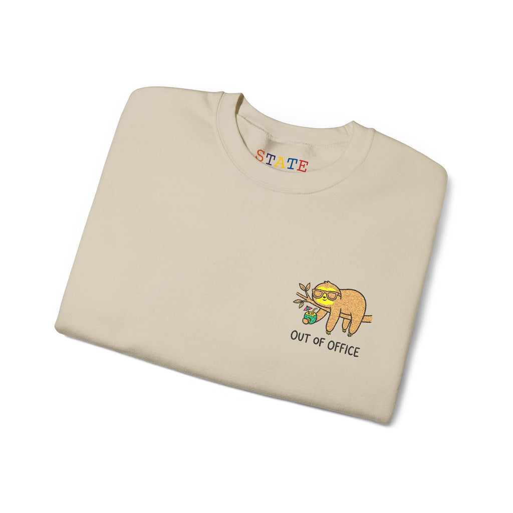 sloth - out of office | sweatshirt