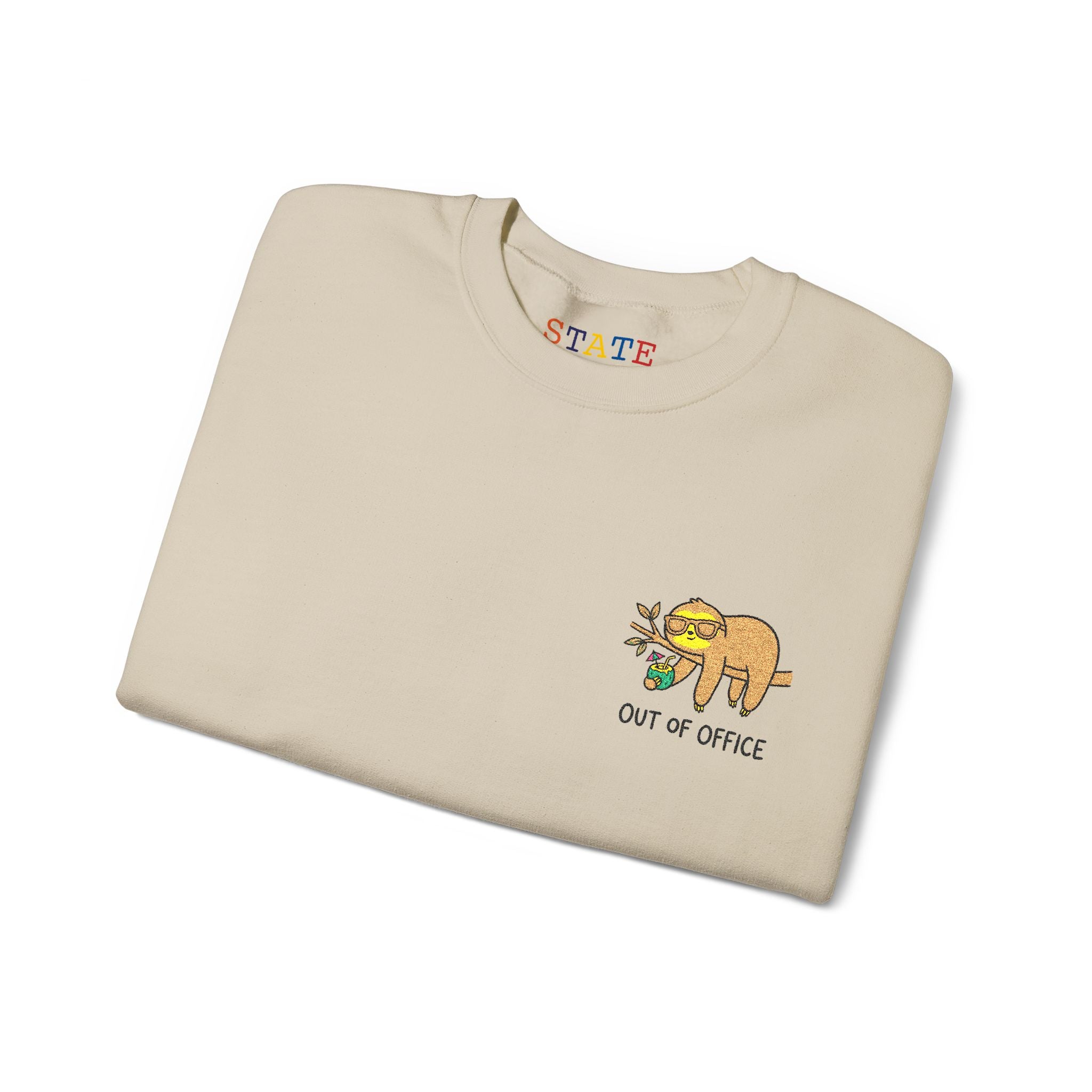 sloth - out of office | sweatshirt