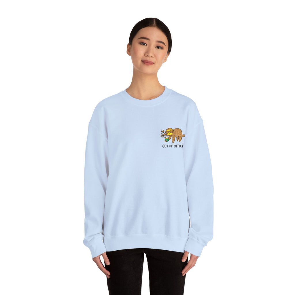 sloth - out of office | sweatshirt