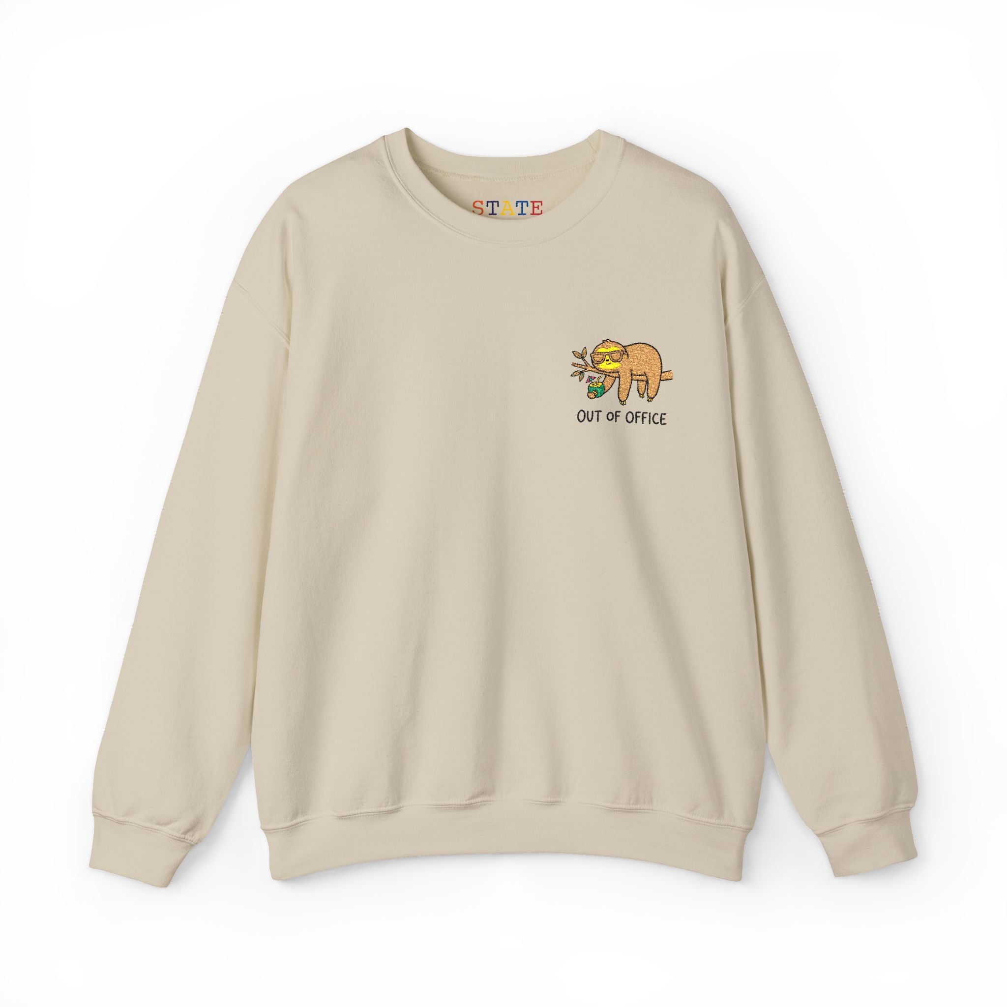 sloth - out of office | sweatshirt