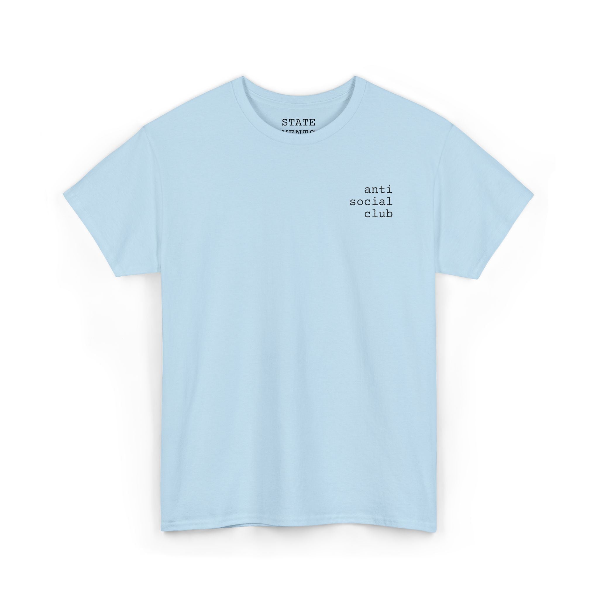 anti social club | shirt