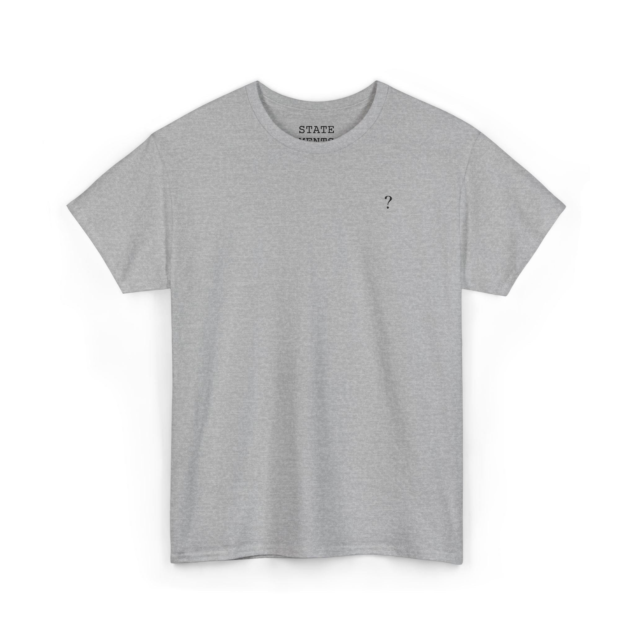 question mark | shirt